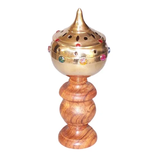 Best Quality of Brass Incense Burner and Charcoal burner Handmade Perfumery Burner Incense Aroma Therapy Stand