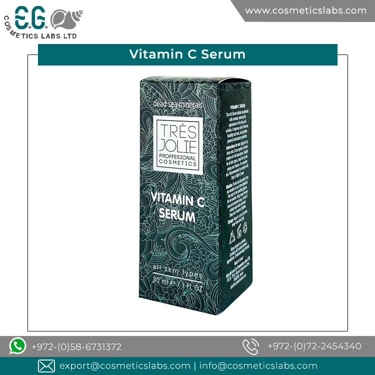 Contract Manufacturer Selling Anti-Aging and Anti-Wrinkle Vitamin C Serum for Face Care at Lowest Price