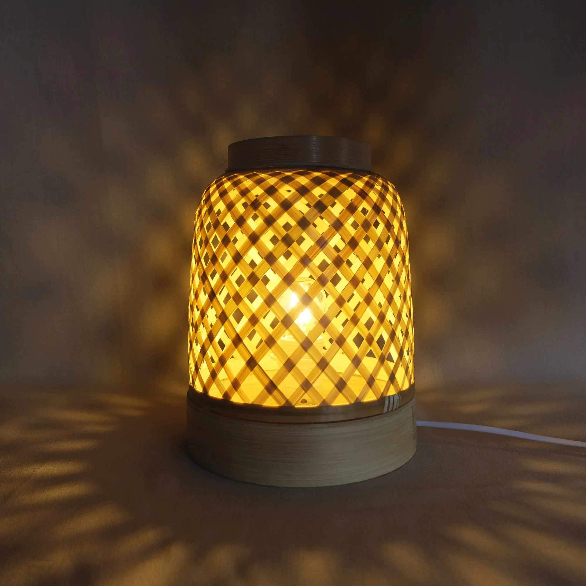 bamboo Lamp Atmosphere Desk Night Light LED table lamp indoor decorative lights ietnamese-style bed and breakfast bedroom light