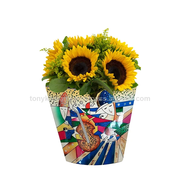 Классическое и художественное украшение, ваза с длинным горлом, лаковая ваза для цветов LH-001, Всесезонная ваза, сделано во Вьетнаме