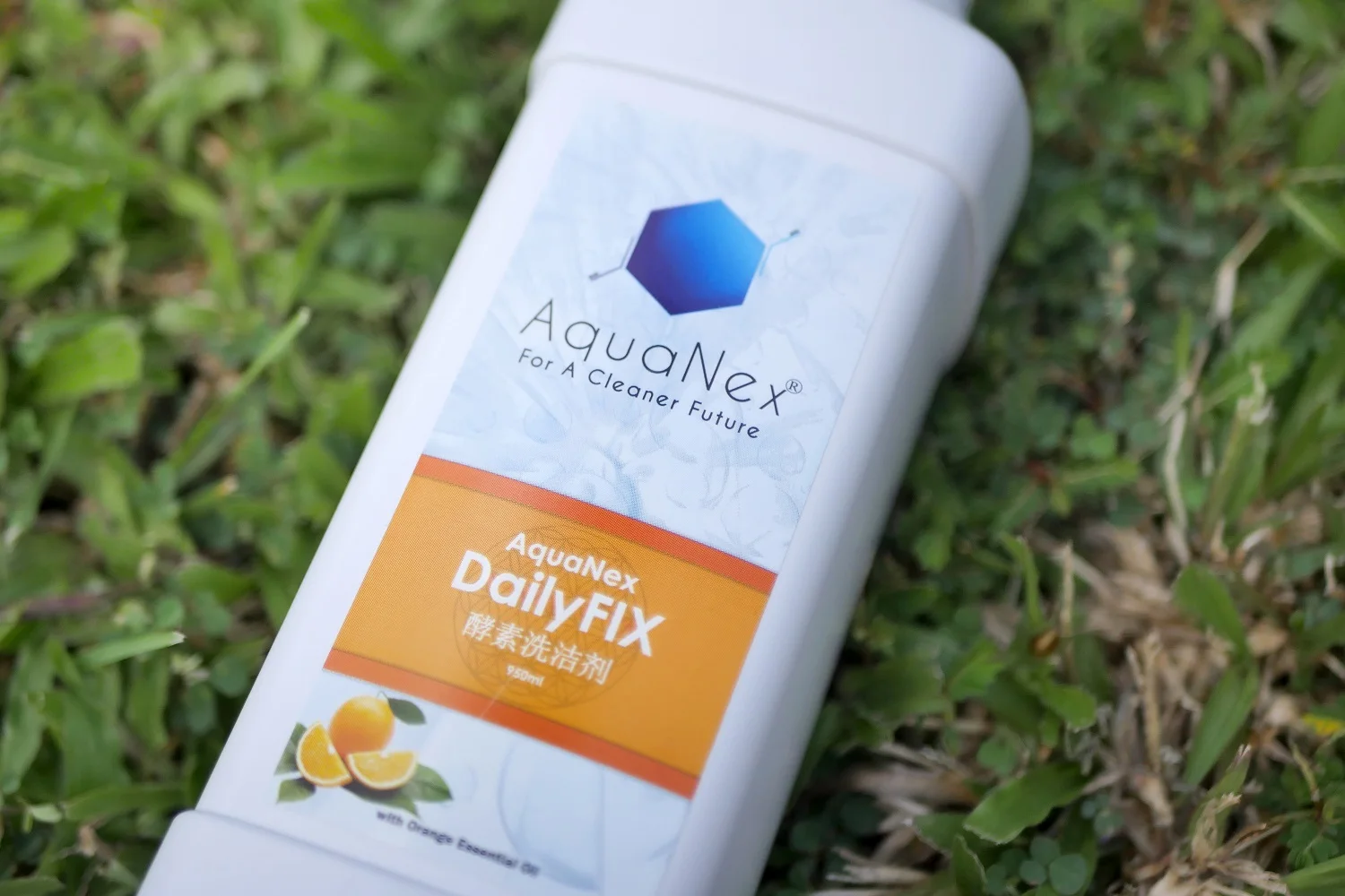 Super Natural Green Environmental Friendly Non-Toxic Recyclable AquaNex DailyFIX Cleaner with Sweet Orange Aroma Scent