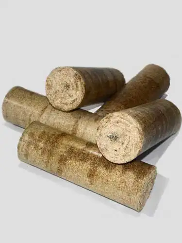 Wholesale Natural dark Wood Pellets rice husk Hardwood Briquettes highest quality at best wholesale price manufactures in India