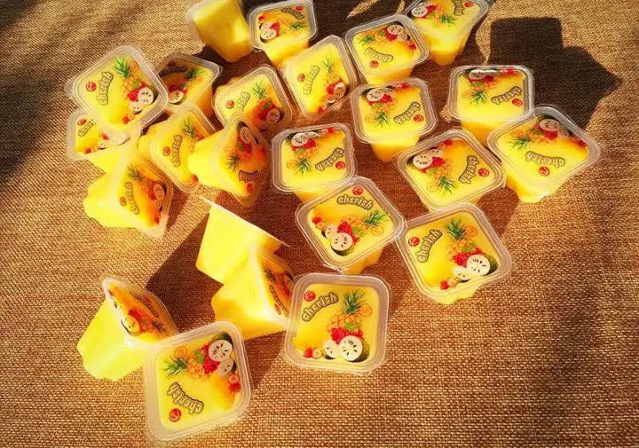 Вьетнам оптовая продажа настоящий фруктовый Желейный пудинг 405 г