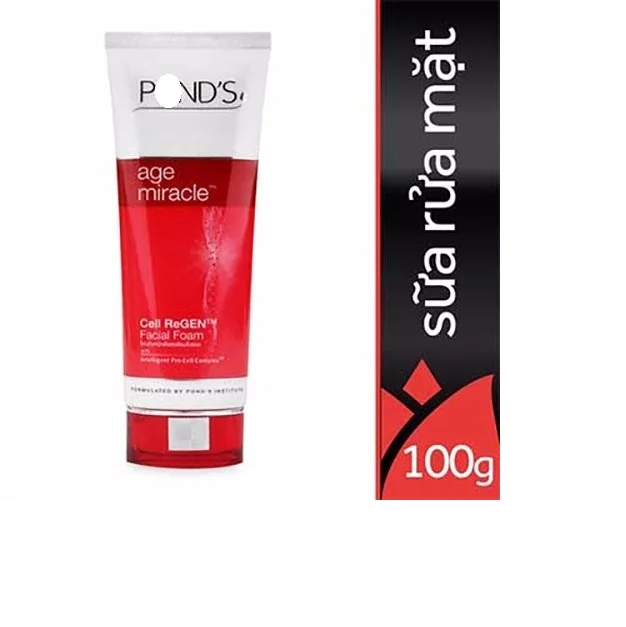 Organic Facial Cleanser Face Wash 2022 Wholesale Whitening Skin Care Ponds 100g x 12