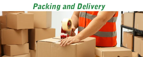 packing and delivery