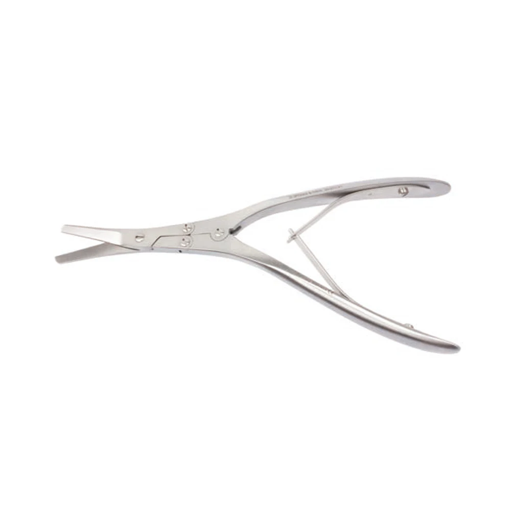 Struycken nasal forceps, curved, 3 mm, 22 cm / Stainless Steel