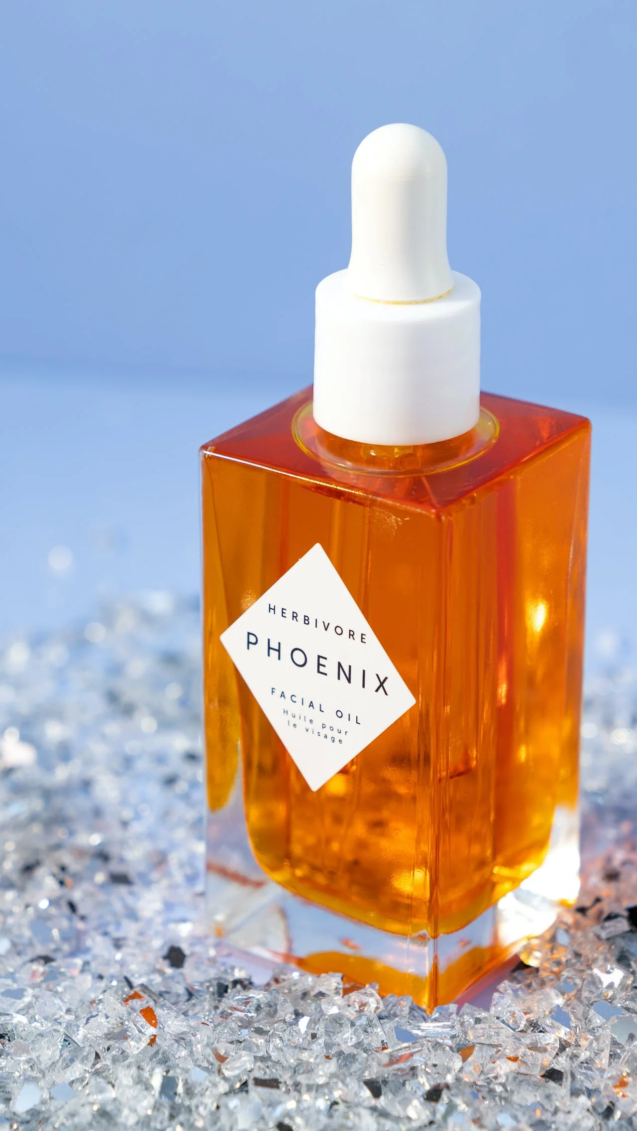 100% Pure Organic Massage Facial Oils Serum Skin Care Dropper Used Before Foundation For Glow and Smooth Makeup Finish