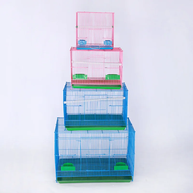 Chinese indoor popular metal stable small animal cages bird house aviary bird cages for sale