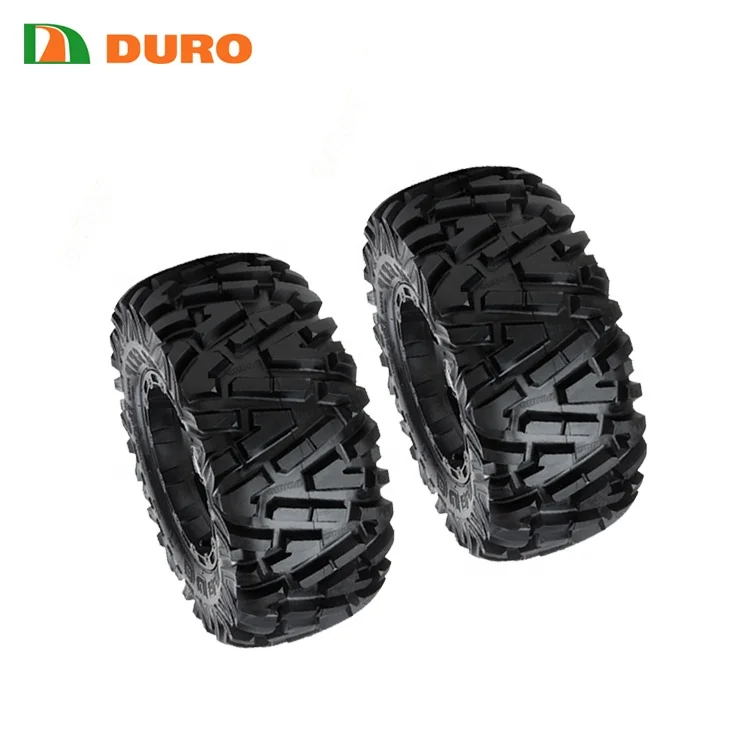 Durable rubber AT26x9R12 6PR atv mud terrain tyres