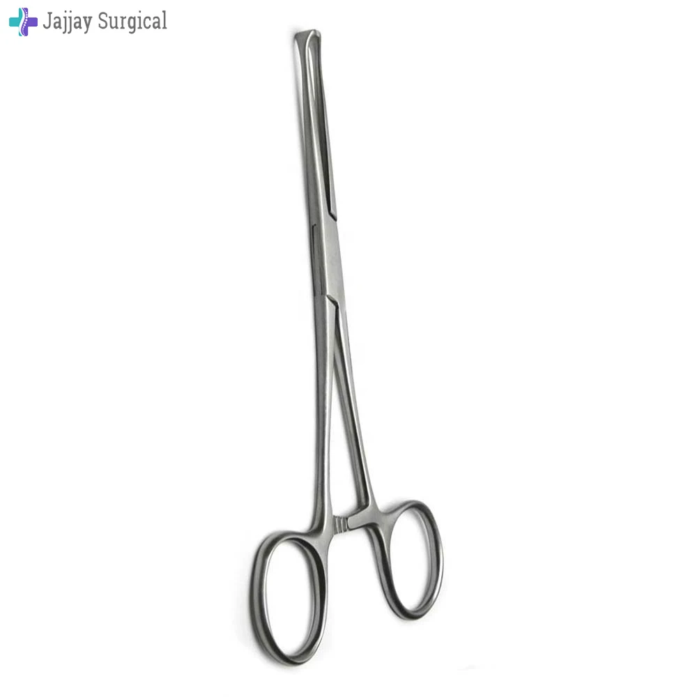 High Quality Allis Stainless Steel Tissue Forceps 4:5 Teeth 20cm Allis Intestinal Tissue Grasping Forceps