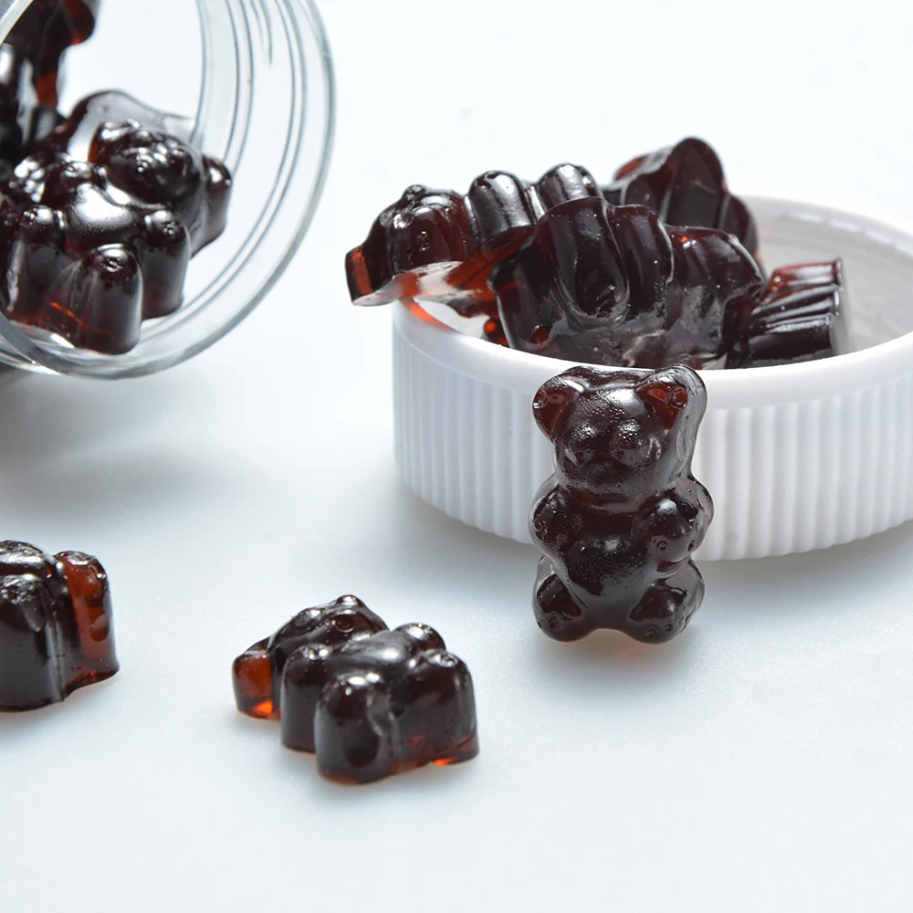 Natural Black seed Oil Gummy Antioxidant Gluten Free Vegan Vitamin to Reduce Stomach Pain and Cramps