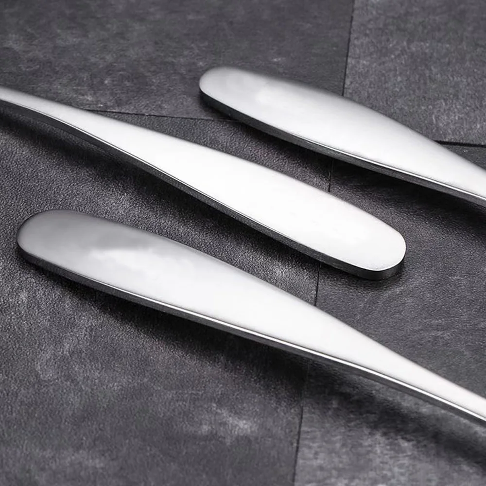 Сверхтолстая лопата из нержавеющей стали 304, ложка с плоским дном, увеличивает глубину, домашняя кухонная утварь