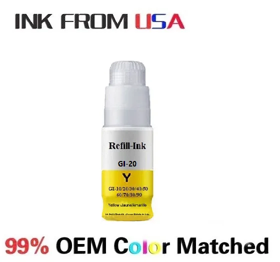 Printing Kit for Canon GI-20 GI-40 GI-50 GI-60 GI-70 GI-80  ink refill Pixma G2040 G5040 G6040 series tank system printers