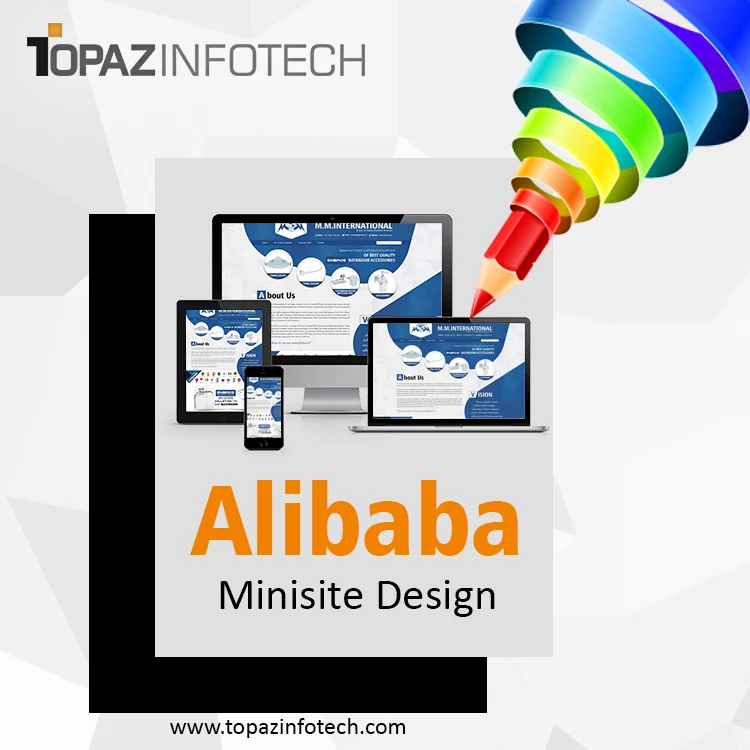 
Alibaba Minisite Homepage Design 
