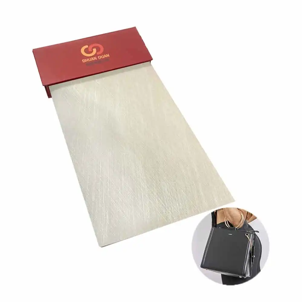 Высококачественная темно-бежевая ПВХ искусственная кожа с защитой от царапин