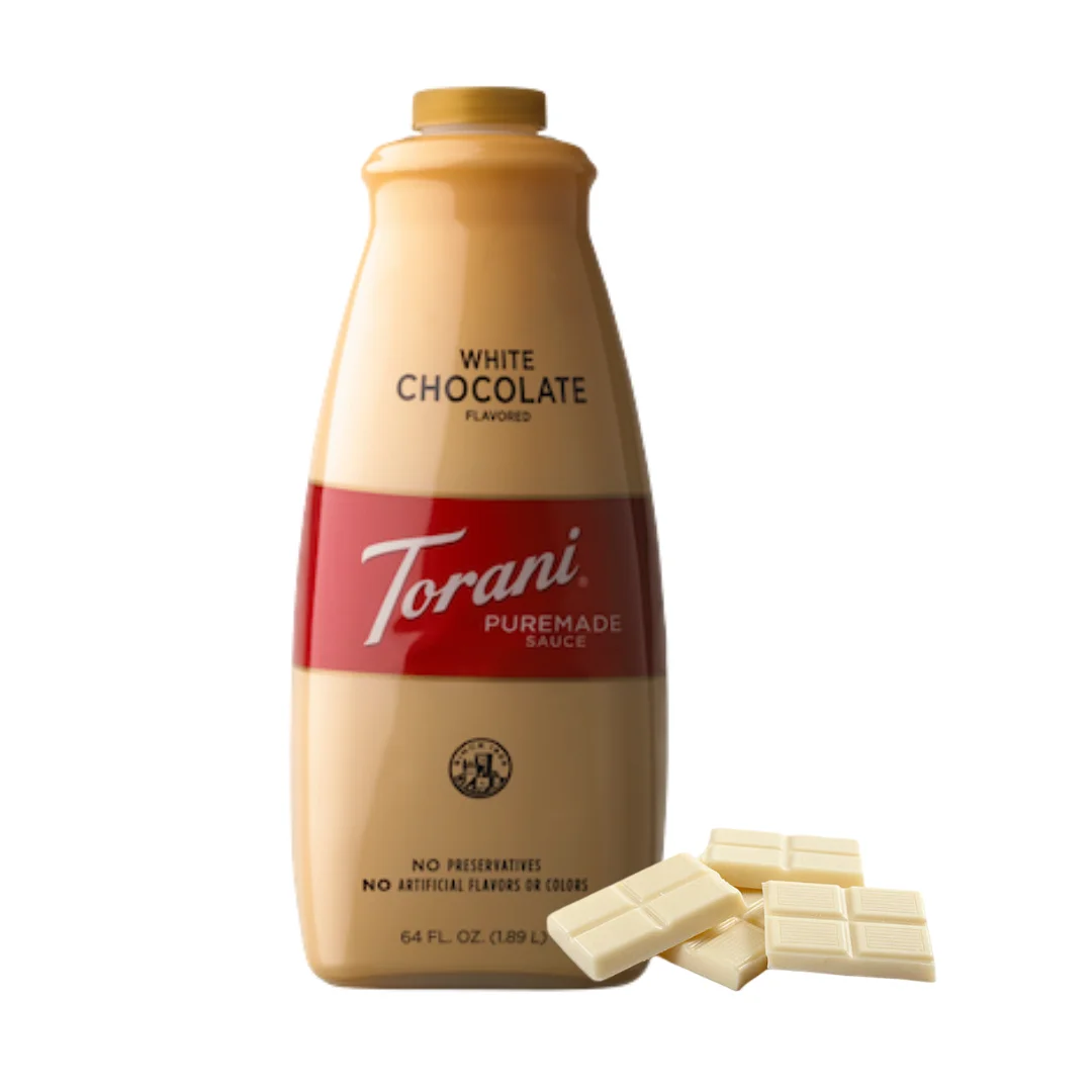 Ready To Ship LMC Taiwan Supplier Torani White Chocolate Sauce for Bakery Decoration