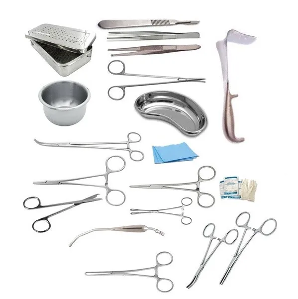 Новый набор инструментов для аппендиэктомии и грыжи, хирургические инструменты