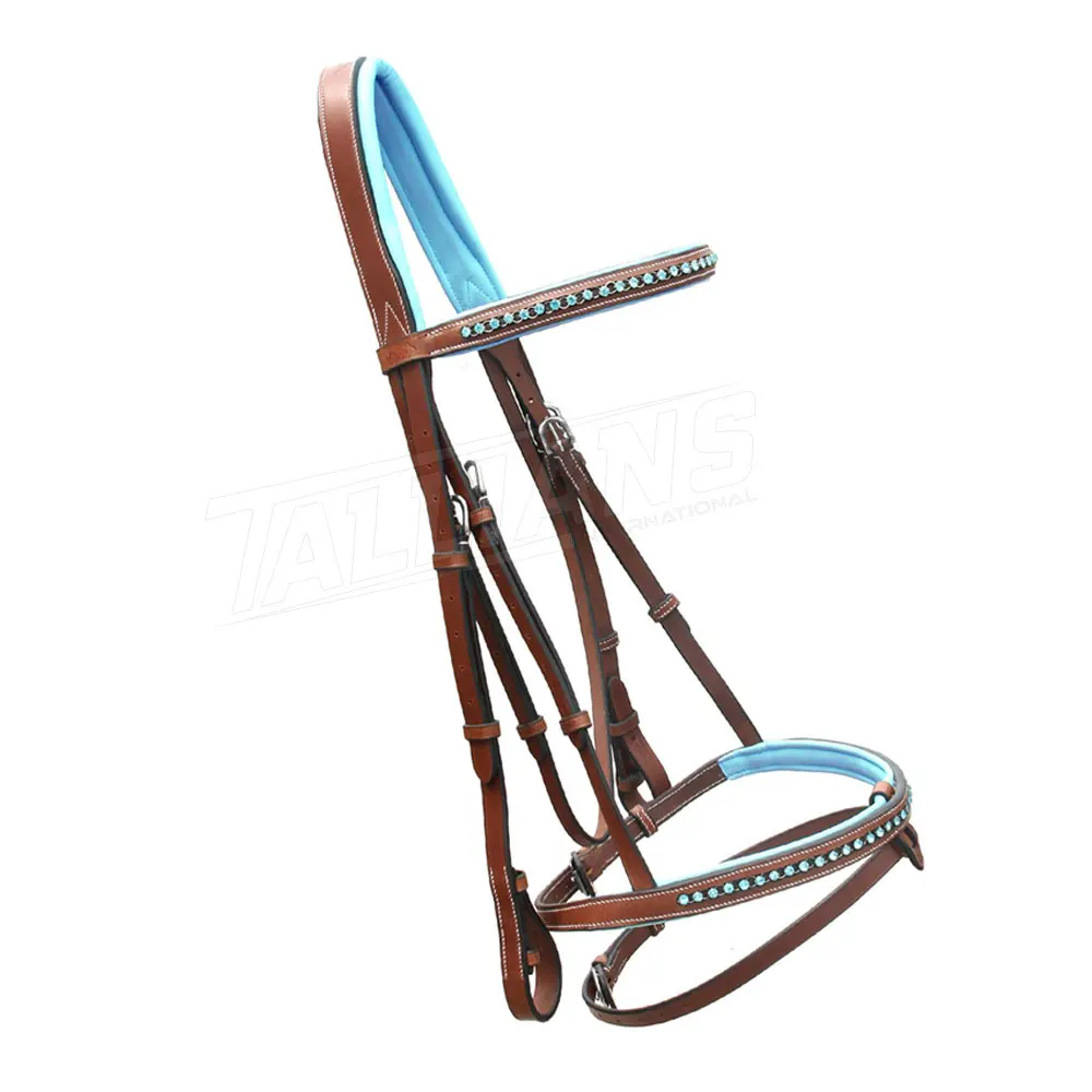Equestrian High Quality Design Fashionable Horse Leather Bridle Custom Designed Horse Leather Bridle