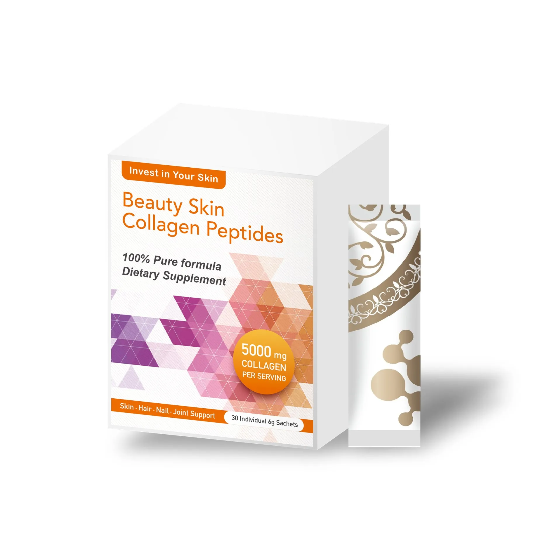 250mg Glutathion whitening powder sachet