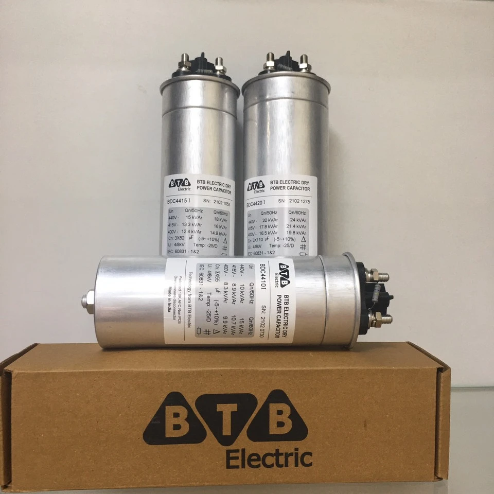 CAPACITOR BANK 10 Kvar 440V 50Hz 3 Phases  Manufacture In TURKEY
