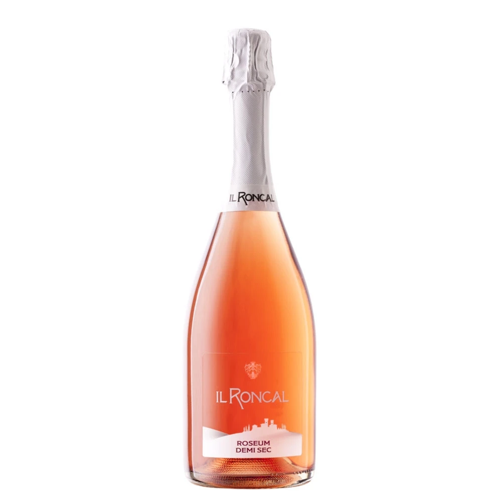 Best made in italy quality  0,75 l Sparkling wine demi-sec for aperitif ROSEUM