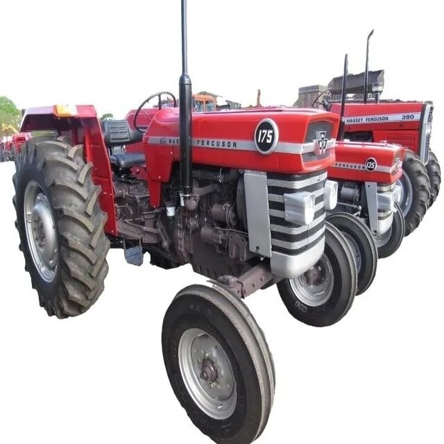  Б/у сельскохозяйственные тракторы Massey Ferguson 135 MF165 MF175 MF185 MF188 45hp - 75hp 2WD машины с британским