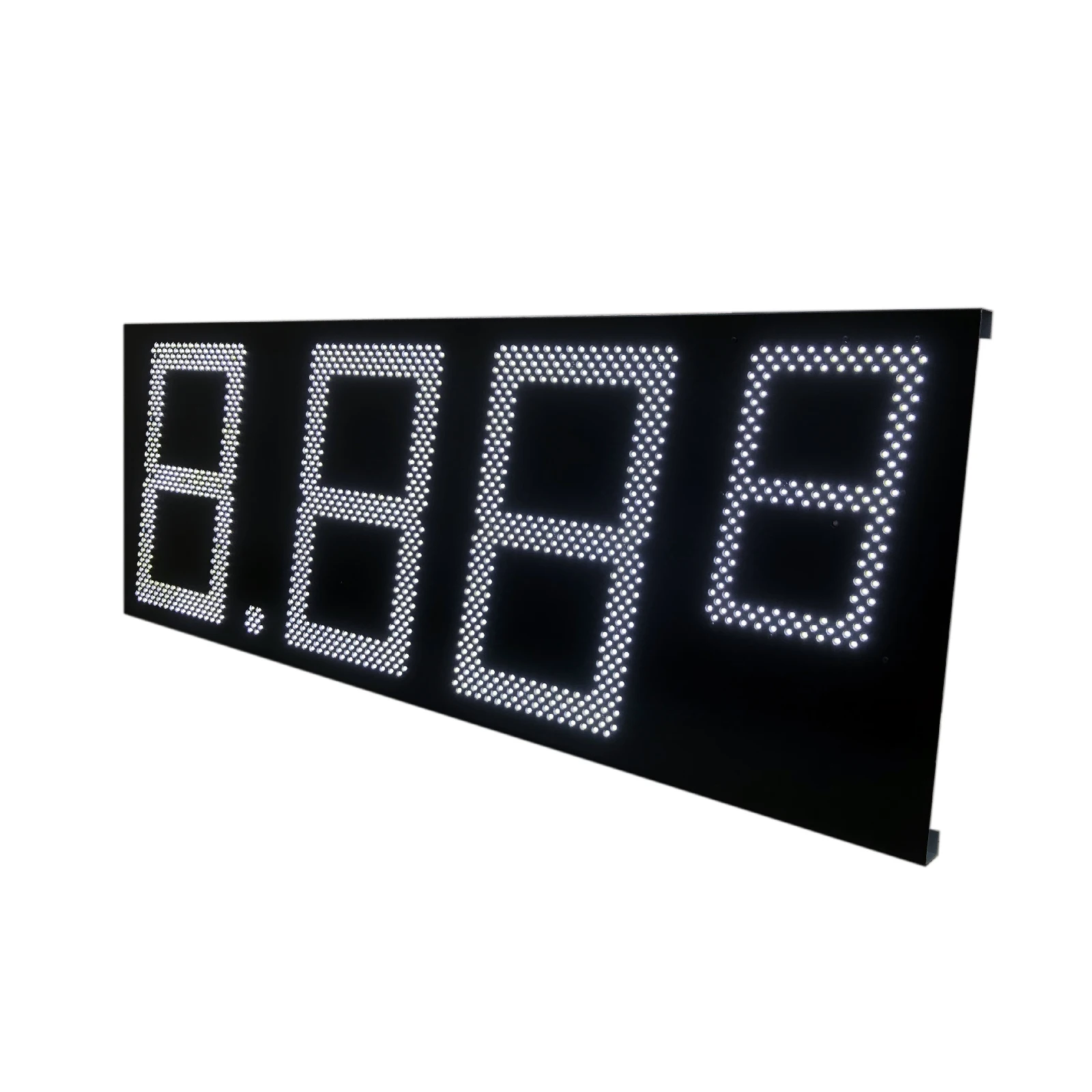High quality Made in Italy LED Price Display White H450mm for gas station
