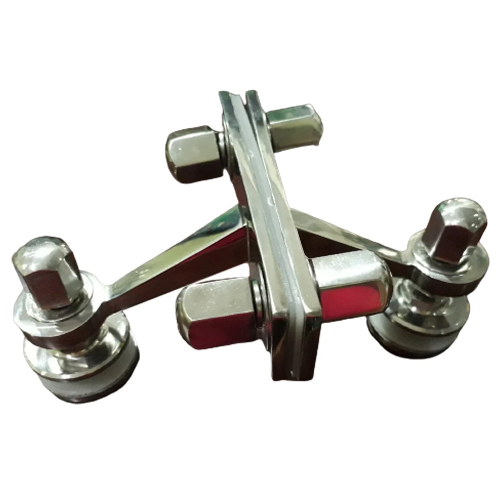 Good Price Curtain Wall 2 Arms Spider Connected Glass Polished Stainless Inox 304 202M-INOX 304 VICTORY Online Technical Support