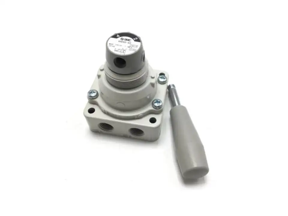  Горячая Распродажа компактный поворотный ручной клапан с пневматической направляющей воздуха серии VH SMC