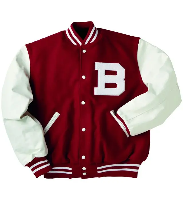 Leather Blank College Varsity Jackets Pakistan Custom Letterman Baseball Melton Woolen Original Wholesale Unisex Fleece Casual