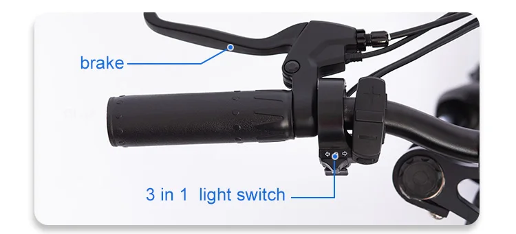 750w 48v 20 дюймов с толстыми покрышками фара для электровелосипеда в полной подвеской складной электрический Off шоссейный велосипед детский