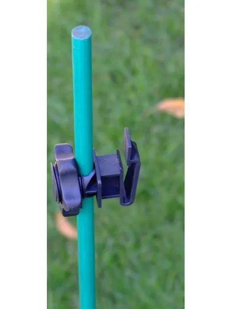 Металлический столб забора электрический из стекловолокна