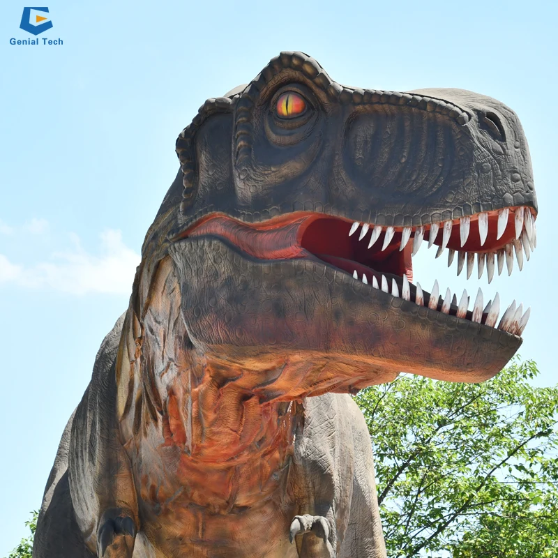 AD24 Dinosaur Theme Park Simulation Robotic Animatronic Dinosaur T-rex