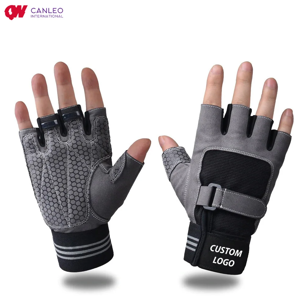Workout Gloves Men Women Lightweight Breathable Gym Gloves Exercise for Fitness Training Weight Lifting Gloves Custom by Canleo