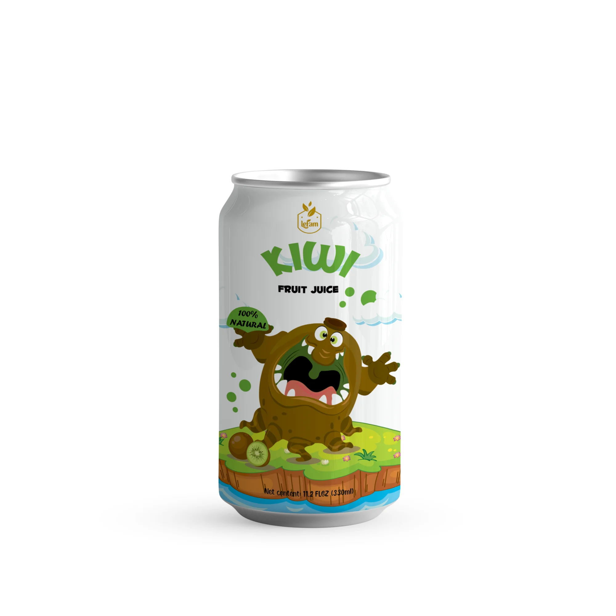 Strawberry Fruit Juice High Quality 330ml OEM Canned Juice Aluminum Can Original natural Vietnam LEFAM