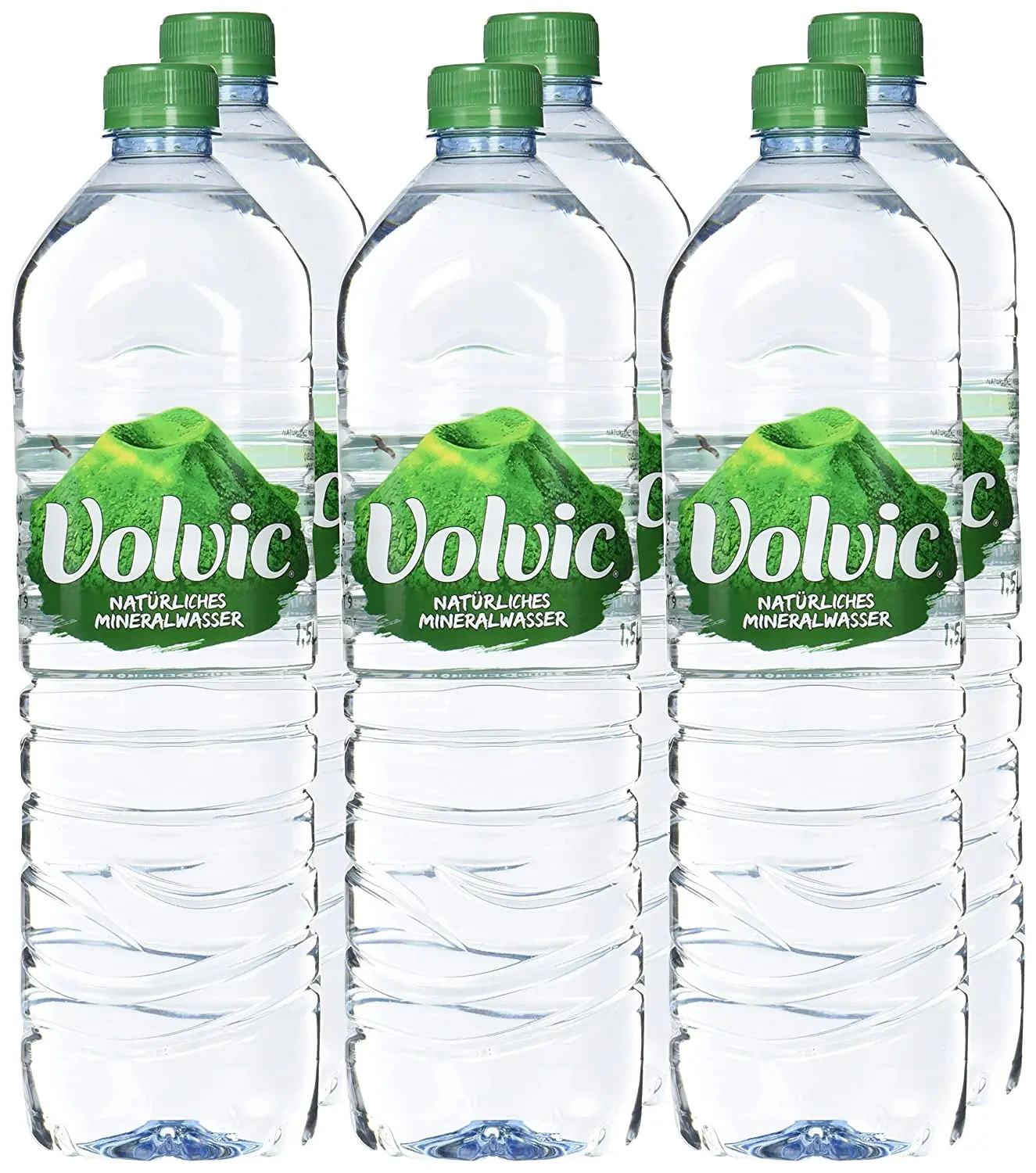 Volvic natural mineral water  (6 x 1.5 l)