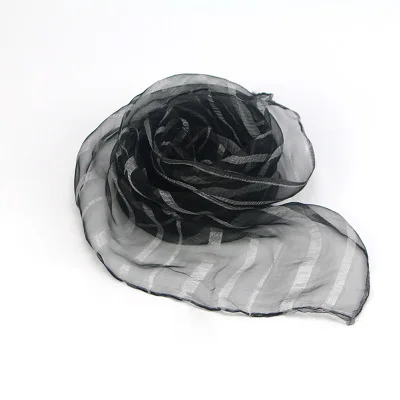 Children perform silk scarf kindergarten dance square pure color nylon scarf