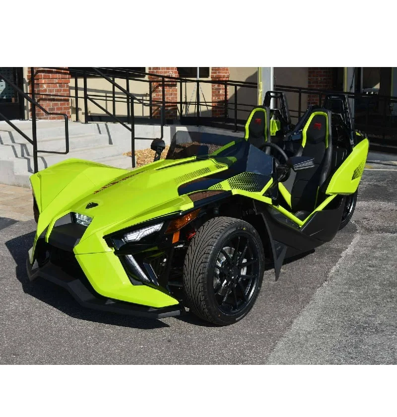 Latest Polarris Sling shot R Limited Edition Autodrive Vehicle Max Black Green Silver Diesel Gray Color Double Automatic
