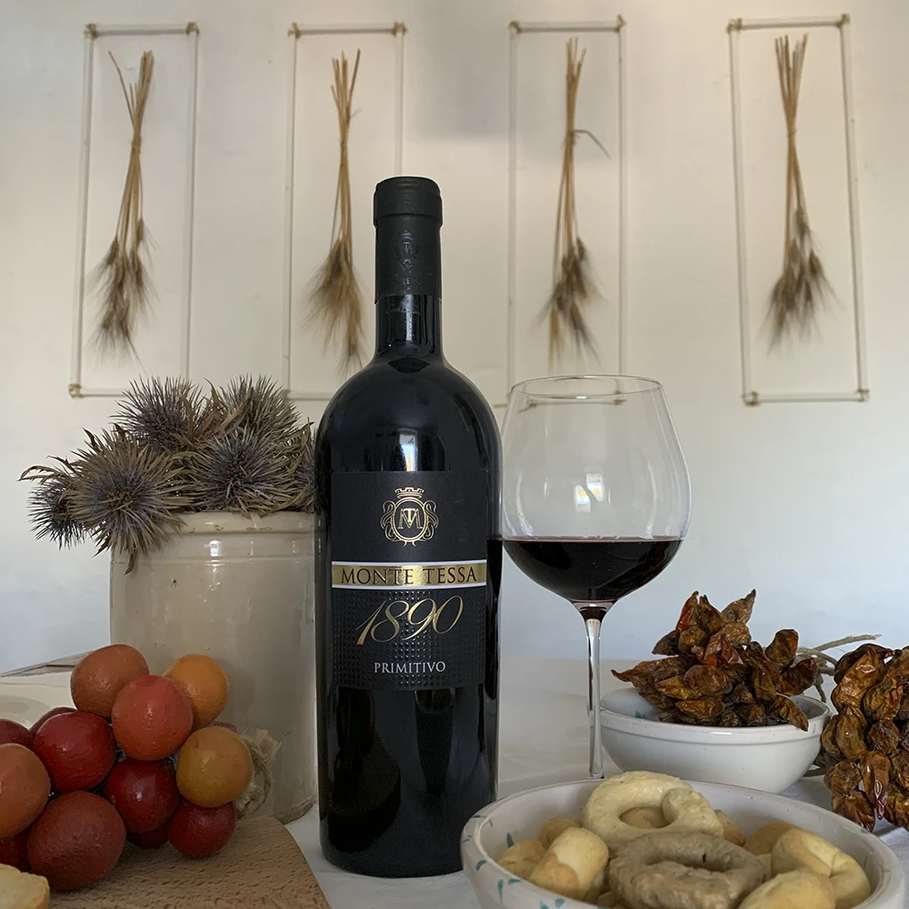 
Hot sales PRIMITIVO 1890 - IGP Red Wine 2018 Made in Italy 