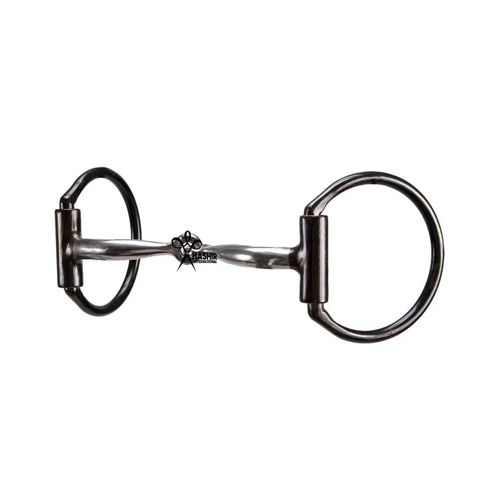 New Style German Steel Horse Equipment O Shaped Horse Bits Colored Bit