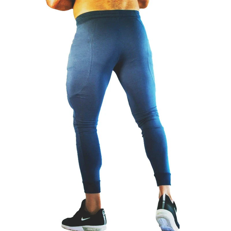 New Design Jogging Pant Slim Fit Gym Track pants Men Running Pant Zipper Sports Training Plus Size M-XXXL Sweatpants