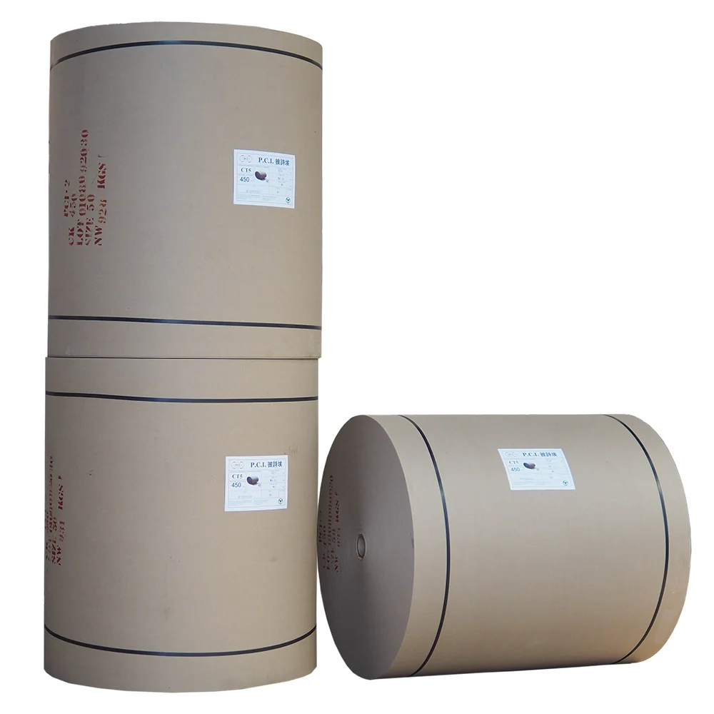 Raw Materials CT5 Grade 450 GSM Core Board Paper Mainly Used for Making Duty Cores Tubes for Textile Yarn DTY POY