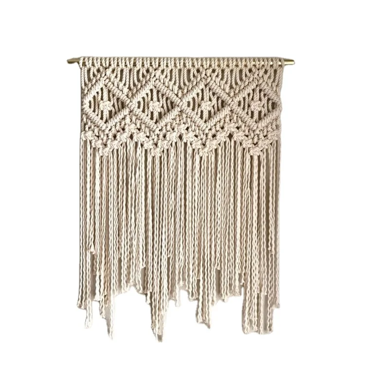 Ручная работа макраме настенная навесная полка занавеска для гостиной