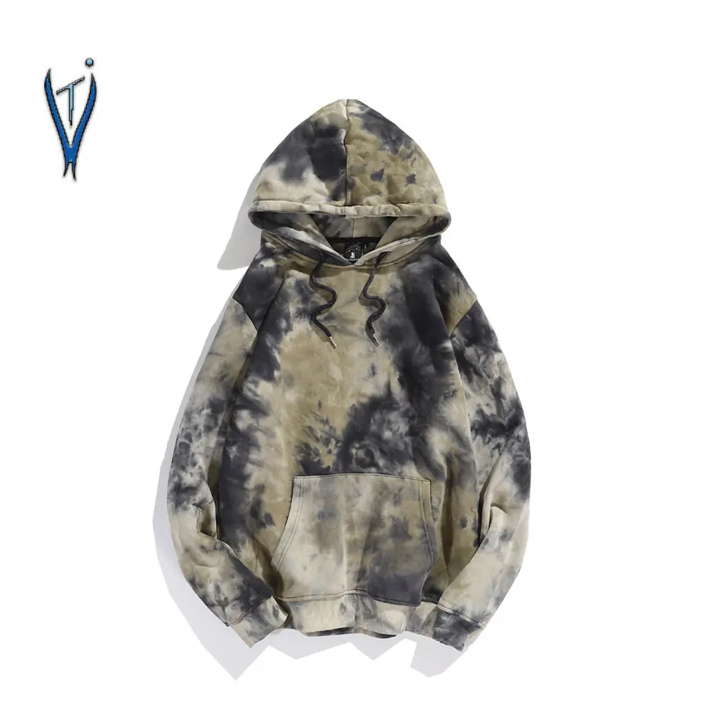 Beautiful design tie Dye Hoodies Hot Sale Popular Breathable Long-sleeved Unisex Pullover