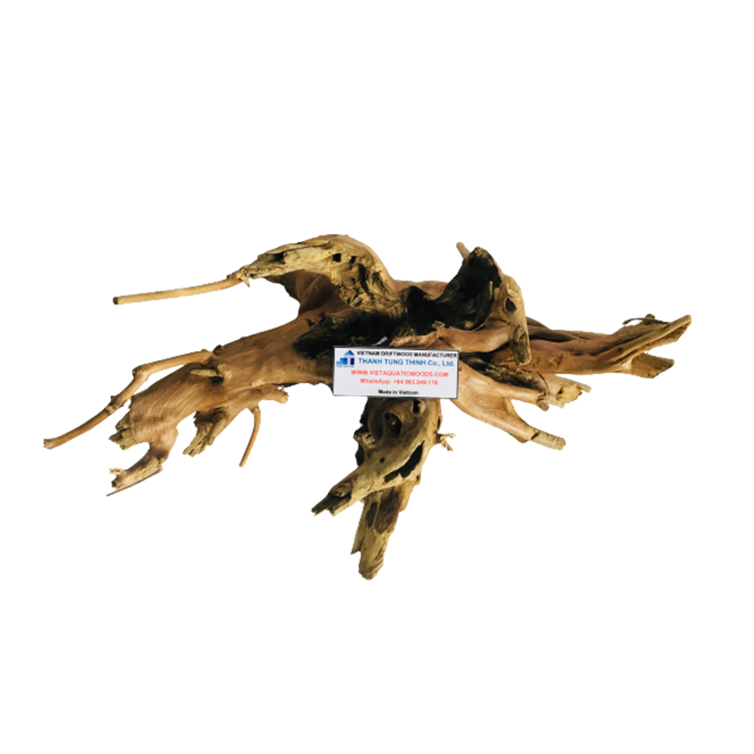 Wholesale 2022 natural aquarium driftwood for aquarium accessories WhatsApp: +84 963 949 178