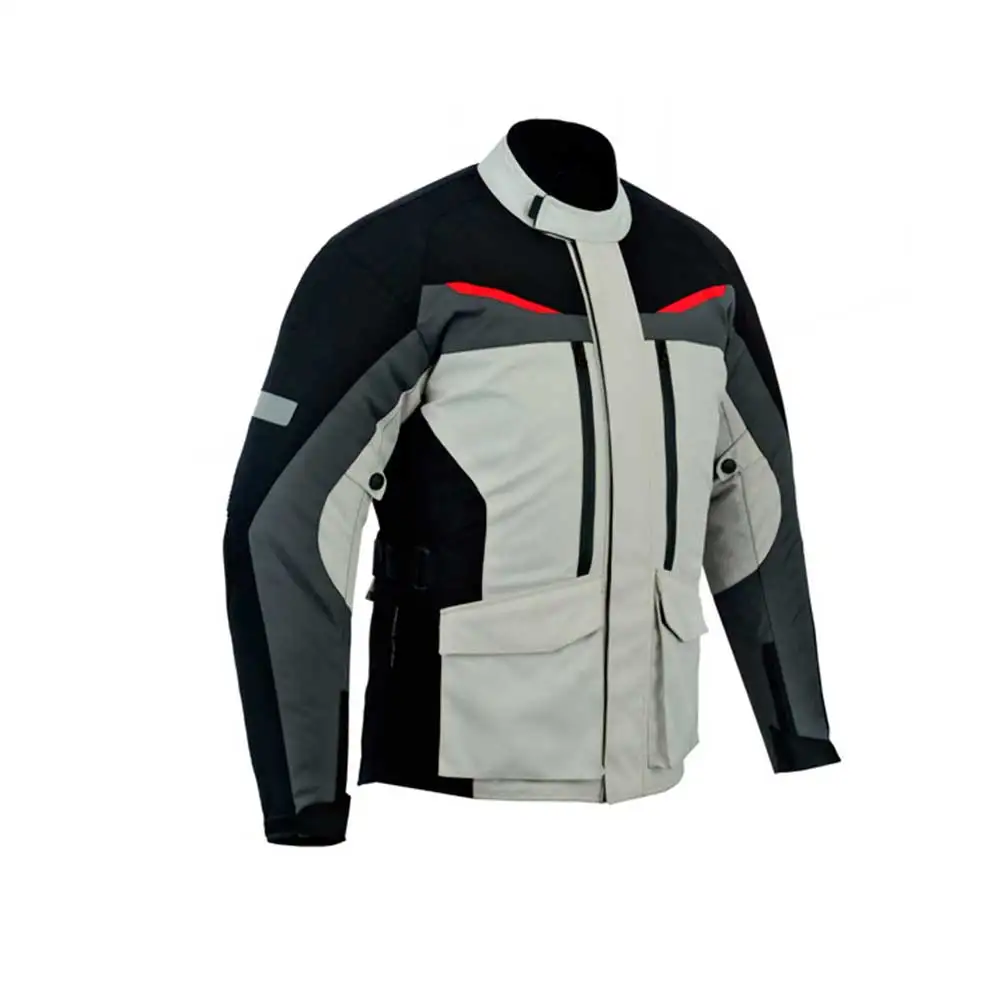 Custom made motorcycle Textile Riding Jacket Super Speed Racing Jacket with Protectors and Windproof