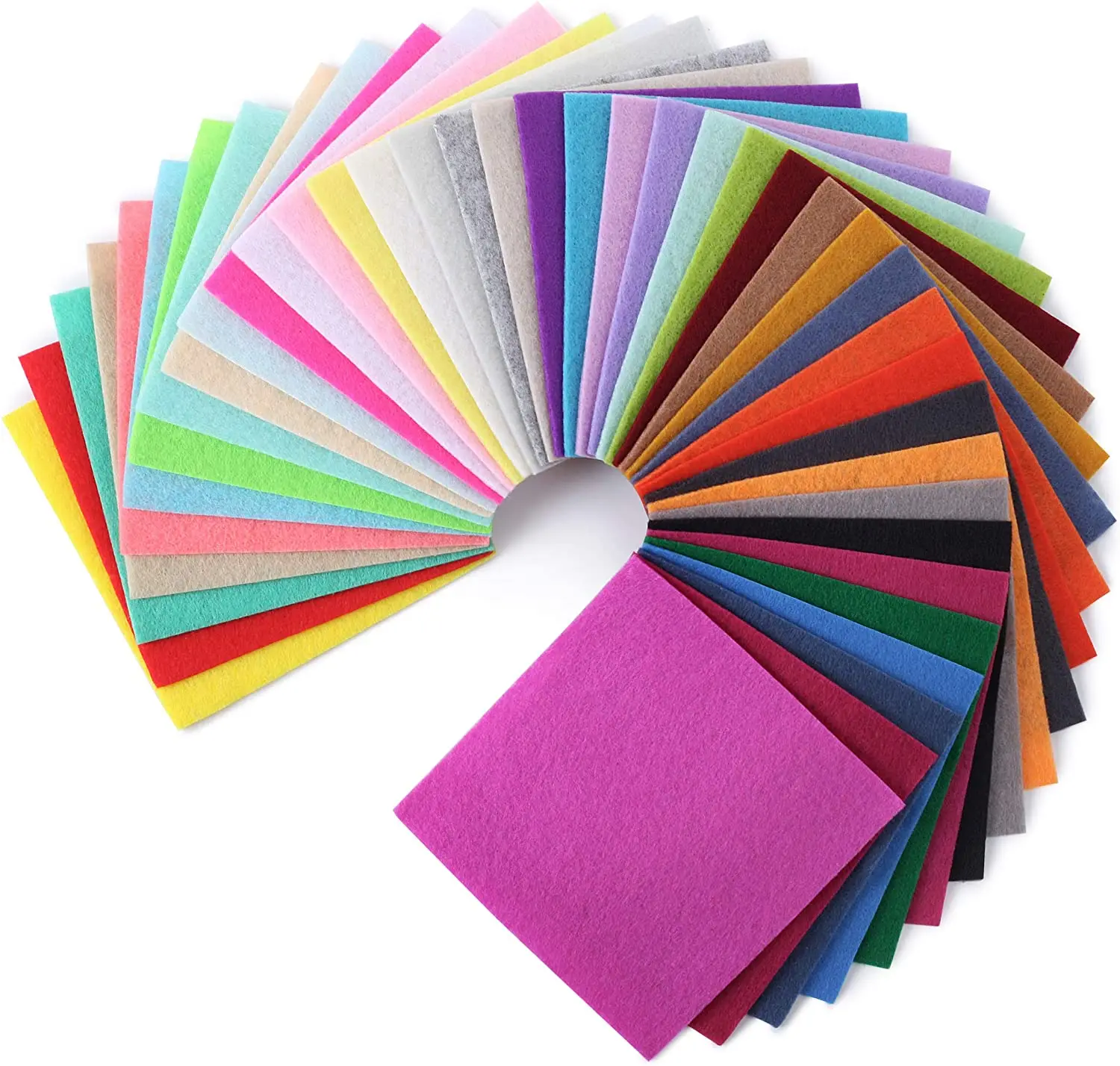 
Lowest Price High Quality Felt Fabric Roll Pieces Industrial Felt Polyester Non Woven Colorful Felt 