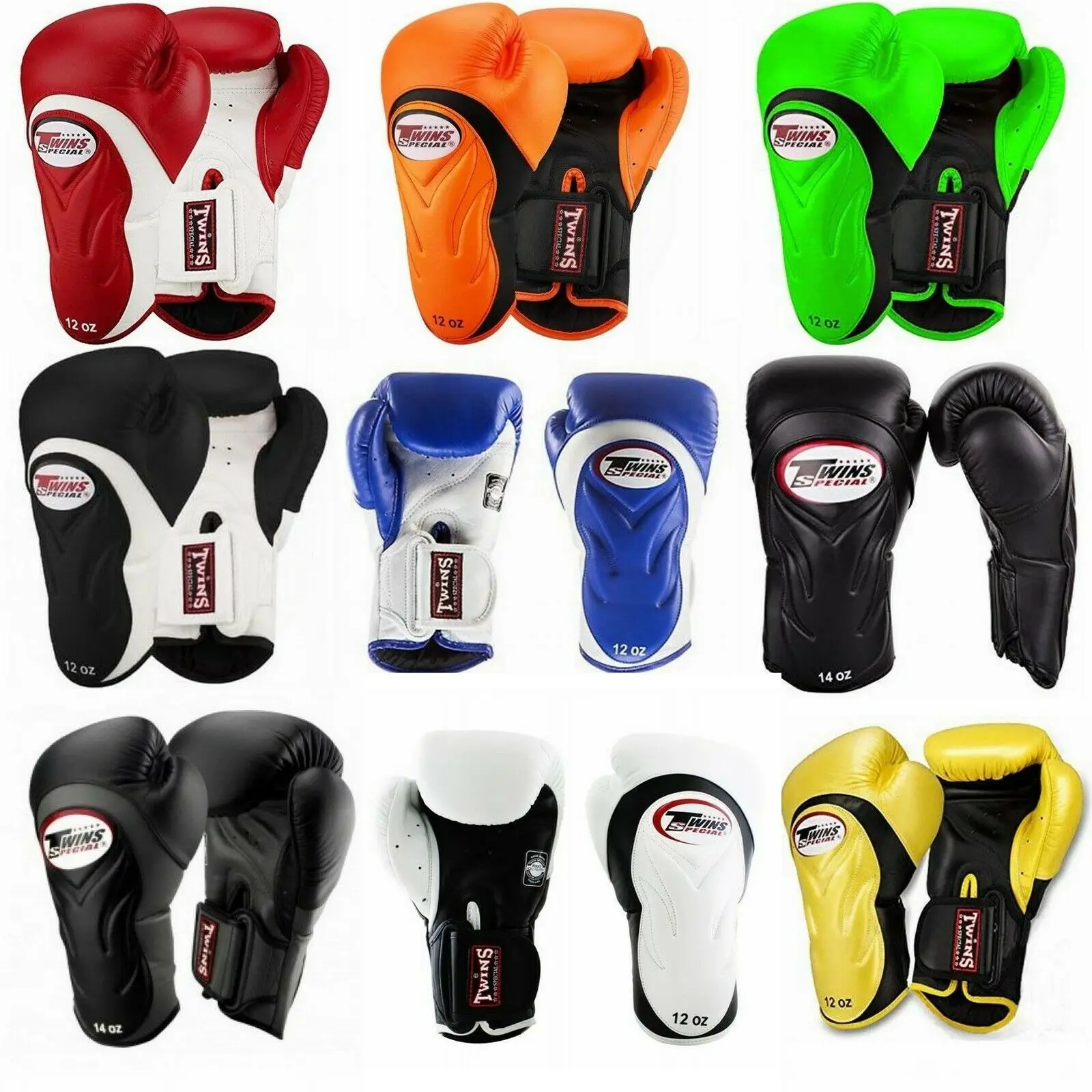 Professional boxing gloves