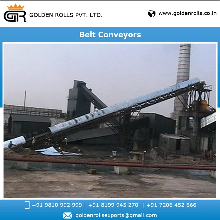 
India Origin Manufacturer Selling High Quality Belt Conveyors System for Material Handling 