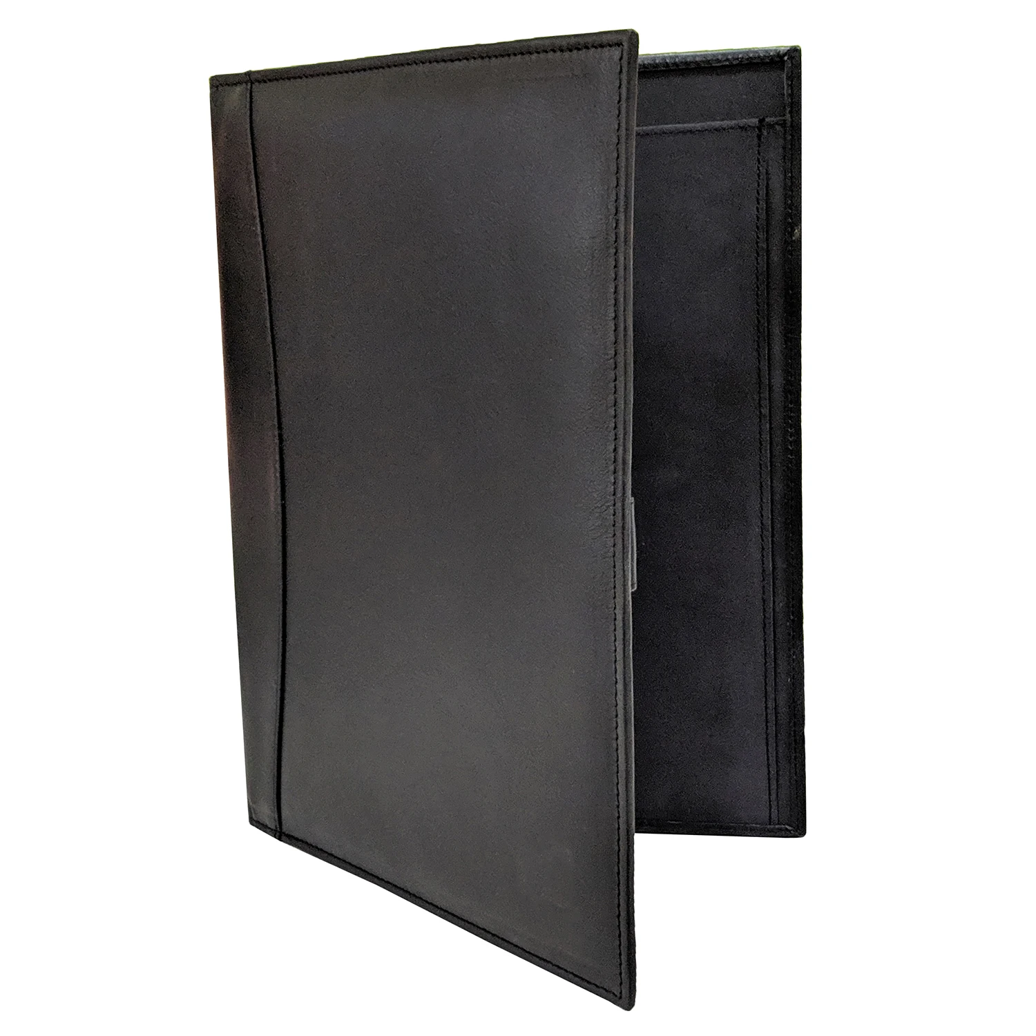 High Quality Leather File Folder Padfolio Letter Size Writing Pad Business Card Holder Unisex Ideal Gift Portfolio for Wholesale